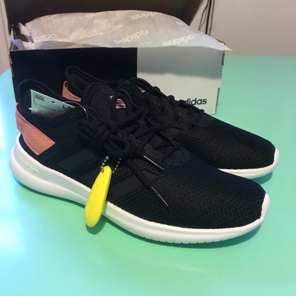 adidas cloudfoam qt flex black